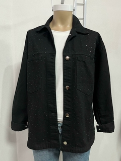 CAMISACO DE JEANS CON BRILLO