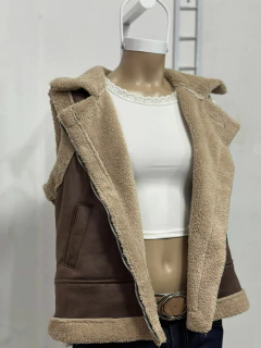 Chaleco con corderito - comprar online