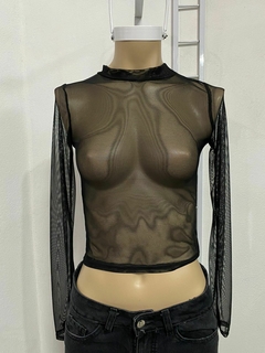 Top de microtul elastizado