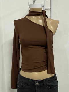 Top de lycra choker