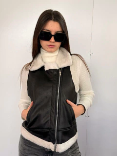 Chaleco con corderito - tienda online