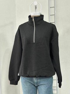 Buzo cuello alto con cierre - comprar online
