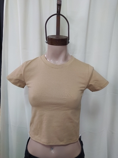 Imagen de Top cuello redondo m/c elastizado