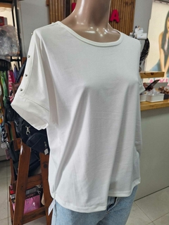 BLUSA DE MODAL AMPLIA - Fuxia Indumentaria