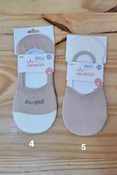 MEDIAS INVISIBLES AMANECER BEIGE - comprar online