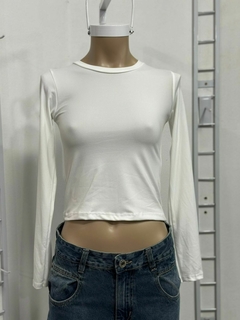 Top mangas largas de soft modal - Fuxia Indumentaria