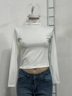 Media polera de lycra - Fuxia Indumentaria