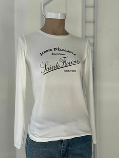 Remera de lycra con estampa - comprar online