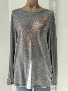 Remeron de lanilla con diseño en lentejuelas en internet