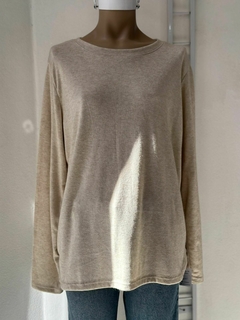 Remeron de lanilla liso - Fuxia Indumentaria