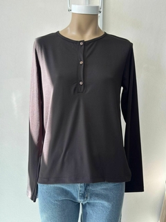 Remera mangas largas de lanilla en internet