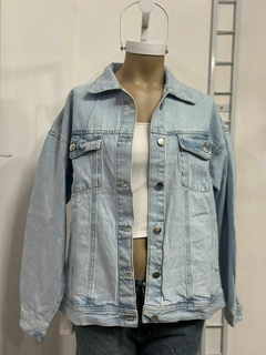 Campera de jean celeste - comprar online
