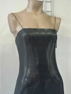 Vestido de lycra con brillo - comprar online