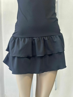 Vestido de lycra con volados en internet