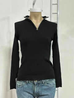 Sweater de bremer con cierre