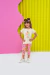 Conjunto Baby Look e Calça Legging Sorvete - comprar online