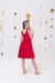Vestido Vermelho Alfaiataria - comprar online