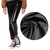 Calça Legging Metalizada Preta