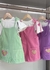 Jardineira em Sarja Verde com Camiseta Algodão - Faz de Cor Moda Infantil