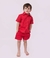 Conjunto Camisa e Bermuda Vermelha - comprar online