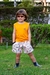 Conjunto Regata Laranja e Short Tactel Barco