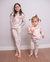 Conjunto Longo Flower Branco - Faz de Cor Moda Infantil