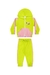 Conjunto Infantil Moletom Menina Cachorrinho (Verde)