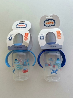 Mamadera natural Vaita boca chica con asas - comprar online