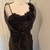 VESTIDO DE FESTA VOIL PRETO.