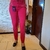 CALÇA JEANS VERMELHA - comprar online