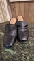 Mule Mocassim Salto Bloco Preto - loja online