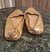 mocassim dourado de couro - comprar online
