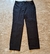 Calça preta jacquard
