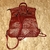 mochila vermelha de couro sintético - comprar online