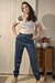 Calça jeans slouchy - loja online