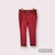 Calça jeans vermelha
