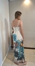 Vestido longo estampa exclusiva - Seven Styles Brechó