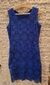 Vestido de renda guipir - comprar online