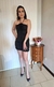 vestido drapeado