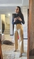 Calça dourada - Seven Styles Brechó