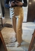 Calça dourada na internet