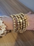 kit pulseiras douradas - comprar online