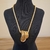 Colar dourado