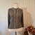 Cardigan Cinza com Pérolas - Seven Styles Brechó