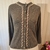 Cardigan Cinza com Pérolas
