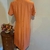 Vestido social salmão