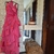 VESTIDO DE FESTA ROSA COM BABADOS na internet