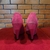 Sapato Anabela pink - Seven Styles Brechó