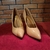 scarpin caramelo