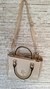 BOLSA BEGE COM CARAMELO - comprar online